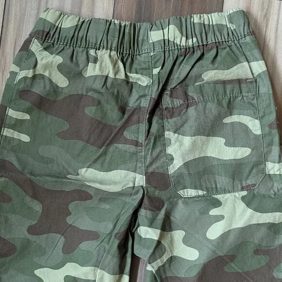 Carter's Toddler Boys Short Green CAMO Cotton with Pocket Real Drawcords… - Picture 4 of 6